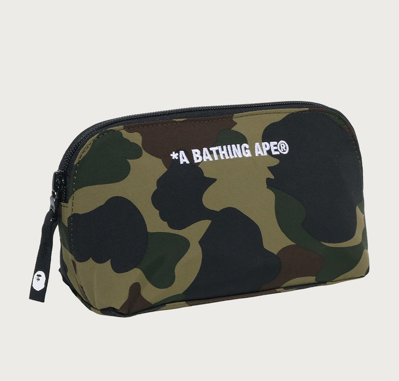 A BATHING APE 1ST CAMO POUCH