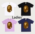 A BATHING APE Ladies' BIG APE HEAD TEE
