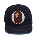 A BATHING APE WASHED DENIM CAP
