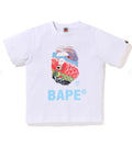 A BATHING APE BAPE KIDS CARP STREAMER PHOTO APE HEAD TEE
