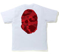 A BATHING APE COLOR CAMO BIG APE HEAD TEE