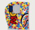 A BATHING APE BAPE x MEDICOM TOY 30TH ANNIV. BE@R SHARK FULL ZIP REVERSIBLE HOODIE
