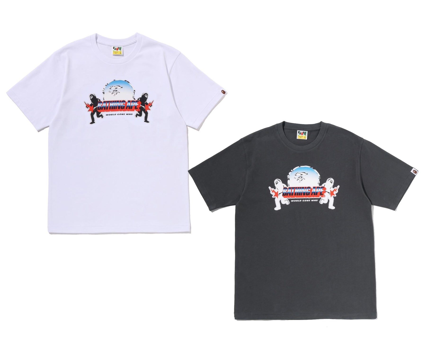 A BATHING APE Tシャツ 3枚セット A BATHING APE METAL APE HEAD TEE – happyjagabee store
