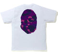 A BATHING APE COLOR CAMO BIG APE HEAD TEE