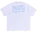 A BATHING APE SPRAY SHARK RELAXED FIT TEE