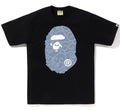 A BATHING APE JAPANESE CLOUD CAMO BIG APE HEAD TEE