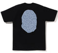 A BATHING APE JAPANESE CLOUD CAMO BIG APE HEAD TEE