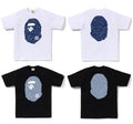 A BATHING APE JAPANESE CLOUD CAMO BIG APE HEAD TEE