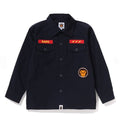 A BATHING APE BAPE KIDS BABY MILO MILITARY SHIRT