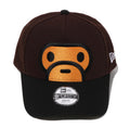 A BATHING APE BAPE KIDS MILO FACE NEW ERA 9 FORTY CAP - happyjagabee store