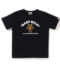 A BATHING APE BAPE KIDS KABUTO BABY MILO COLLEGE TEE
