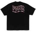 A BATHING APE SPRAY SHARK RELAXED FIT TEE