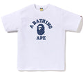A BATHING APE JAPANESE CLOUD CAMO COLLEGE TEE