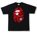 A BATHING APE COLOR CAMO BIG APE HEAD TEE