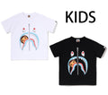 A BATHING APE BAPE KIDS 3D MILO SHARK TEE