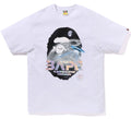 A BATHING APE MOON PHOTO APE HEAD TEE