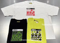 A BATHING APE BAPE STICKER GRAPHIC RELAXED FIT TEE