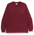 A BATHING APE ONE POINT L/S TEE