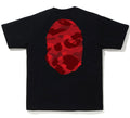 A BATHING APE COLOR CAMO BIG APE HEAD TEE