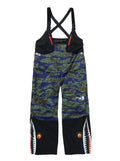 A BATHING APE BAPE BY KAZUKI KURAISHI 3-LAYER POWDER BIB PANTS