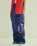 A BATHING APE BAPE BY KAZUKI KURAISHI 3-LAYER POWDER BIB PANTS