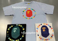 A BATHING APE COLORS BUSY WORKS STA TEE