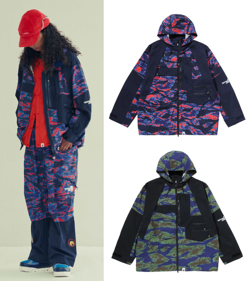 A BATHING APE BAPE BY KAZUKI KURAISHI 3-LAYER POWDER JACKET