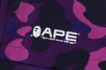 A BATHING APE BAPE KIDS COLOR CAMO BAPE HOODIE JACKET (LOOSE FIT)