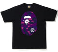 A BATHING APE COLOR CAMO BIG APE HEAD TEE