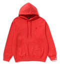 A BATHING APE GARMENT DYE ONE POINT RELAXED FIT PULLOVER HOODIE