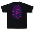 A BATHING APE COLOR CAMO BIG APE HEAD TEE