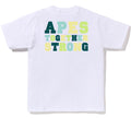 A BATHING APE COLORS COLLEGE ATS TEE