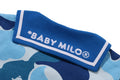 A BATHING APE BAPE KIDS ABC CAMO BABY MILO SAILOR COLLAR LAYERED BODYSUIT
