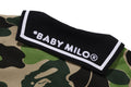 A BATHING APE BAPE KIDS ABC CAMO BABY MILO SAILOR COLLAR LAYERED BODYSUIT