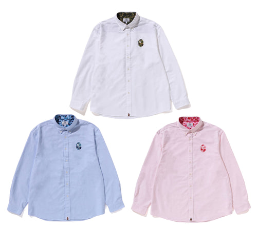 A BATHING APE ABC CAMO ONE POINT SHIRT