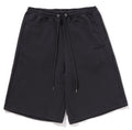 A BATHING APE BATHING APE LOGO KNEE LENGTH RELAXED FIT SWEAT SHORTS