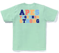 A BATHING APE COLORS COLLEGE ATS TEE