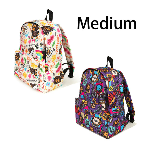 A BATHING APE BABY MILO STORE BABY MILO MEDIUM BACKPACK