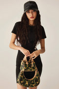 A BATHING APE Ladies' ABC CAMO MINI SHOULDER BAG