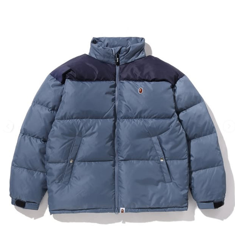 A BATHING APR ONE POINT RELAXED FIT DOWN JACKET