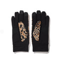 A BATHING APE WILD LEOPARD PATTERN GLOVES