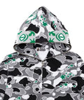 A BATHING APE BAPE x HIDDEN STA CAMO TIGER FULL ZIP HOODIE