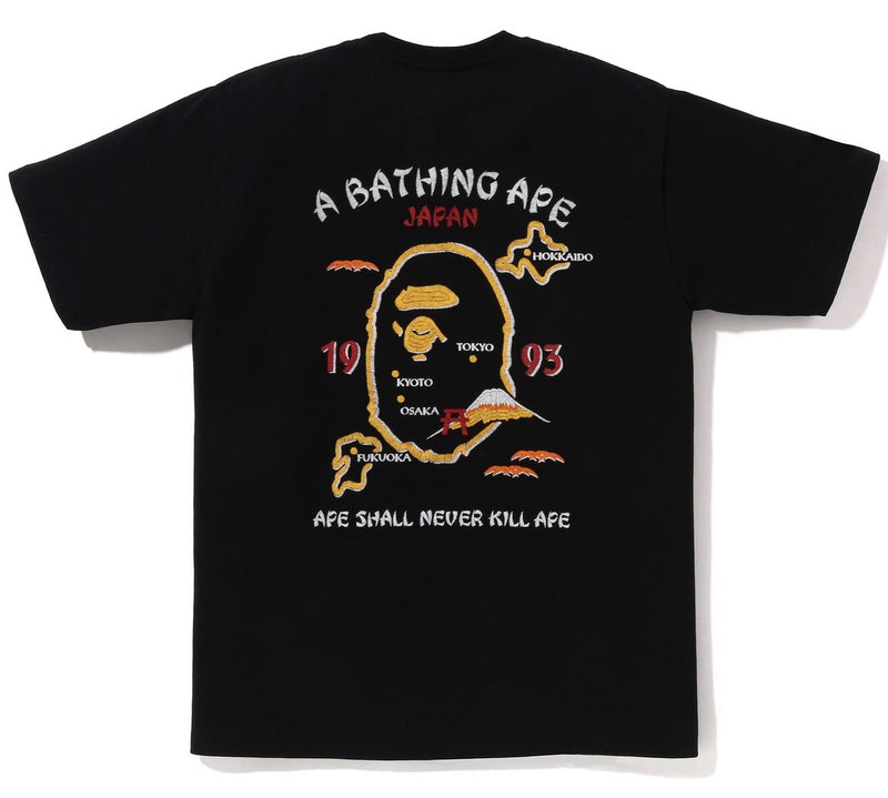 A BATHING APE JAPAN AUTUMN SOUVENIR TEE