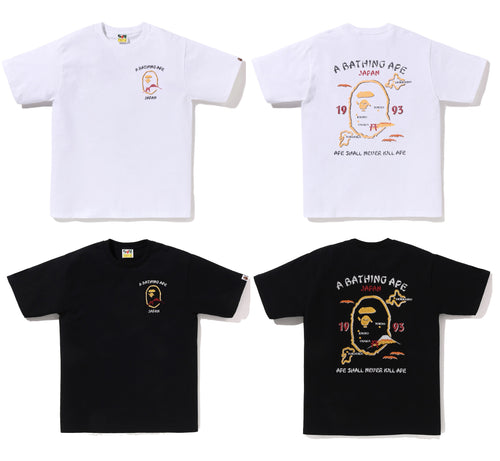 A BATHING APE JAPAN AUTUMN SOUVENIR TEE
