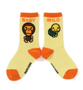 A BATHING APE BAPE KIDS BABY MILO FRIENDS FOOT RACE SOCKS