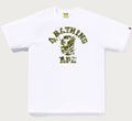 A BATHING APE SPLASH CAMO COLLEGE TEE