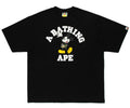 A BATHING APE BAPE x DISNEY MICKEY MOUSE COLLEGE RELAXED FIT TEE