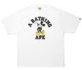 A BATHING APE BAPE x DISNEY MICKEY MOUSE COLLEGE RELAXED FIT TEE