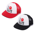 A BATHING APE I LOVE BAPE MESH CAP
