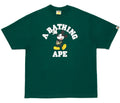 A BATHING APE BAPE x DISNEY MICKEY MOUSE COLLEGE RELAXED FIT TEE